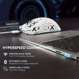 NNETM Wireless Gaming Mouse 22000 DPI RGB Magnetic Charging Dock