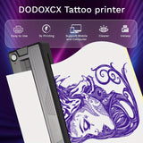 NNETM Wireless Bluetooth Tattoo Stencil Printer – Portable Thermal Transfer Machine