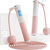 NNETM Jump Rope with LED Screen and Silicone Handle