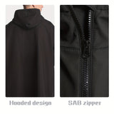 NNETM Quick Dry Hooded Surf Poncho Towel Robe