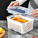 NNETM 9pcs BPA-Free Plastic Food Storage Containers Set