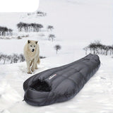 NNETM Winter Down Sleeping Bag Zipper Closure