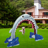 NNETM Inflatable Water Sprinkler Archway Outdoor Holiday Decor