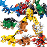 NNEOBA Dinosaur Building Blocks Toy 6-in-1 for Kids (670pcs)