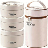 NNETM Lunch Box Set with Insulated Stainless Steel (3-Layer)