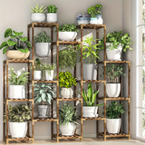 NNETM 15-Tier Plant Stand Indoor Outdoor Rack