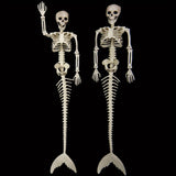 NNETM Mermaid Skeleton Decoration -  Nautical Theme Hanging Prop