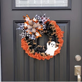 NNETM Halloween Wreath Indoor Holiday Decor