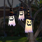 NNETM 3pcs Enchanted Ghostly Witch Hat