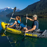 NNEDPE Intex Explorer K2 Inflatable Kayak Canoe 68307NP
