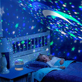 NNETM Rotating Starry Sky Projection Night Light