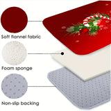 NNETM Merry & Bright: 4-Piece Christmas Bathroom Accessory Set