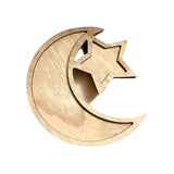 NNETM Wooden Ramadan Tray for Dining Table Decoration
