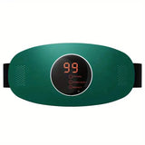 NNETM Ultimate Massage Belt with 99 Automatic Modes - Green (USB Rechargeable)