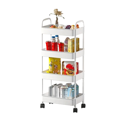 Narrow Gap Organizer: Slim Storage Cabinet for Kitchen or Bathroom