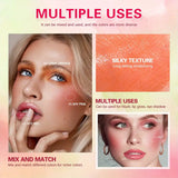 NNETM Hydrating Lip and Cheek Cream Stick - Your Natural Blush and Highlight Duo