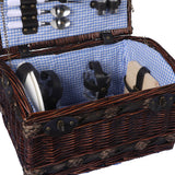 2 Person Picnic Basket Baskets Set Outdoor-1910113180613480453