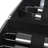 Moyasu 18Pcs BBQ Tool Set Stainless-1910113184828755973