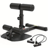 NNETM 1pc Squat Training Machine - Sit-up Auxiliary Device - Black