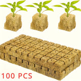 NNETM High Porosity Rockwool Grow Cubes for Seed Germination
