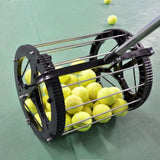 NNETM Tennis Ball Basket 80 Capacity with Stand