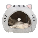 NNETM Cozy Cat Bed: Warm Pet House, Kitten Cave, and Sleeping Bag