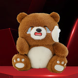 NNETM Happy Crying Bear Plush Toy for Valentines Gift