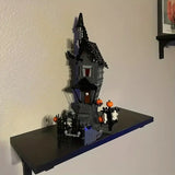 NNETM Halloween Haunted House Building Kit with LED Ligh t- 1000pcs