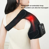 NNETM 3-in-1 Heated Knee, Elbow, and Shoulder Massager – Wireless(Black)