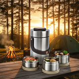 3-Layer Stainless Steel Insulated Food Container