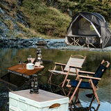 NNETM Folding Table with Mesh Seat