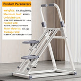 NNETM Foldable Stair Climber Home Fitness Machine
