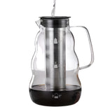 NNETM Glass Coffee Maker with Stainless Filter
