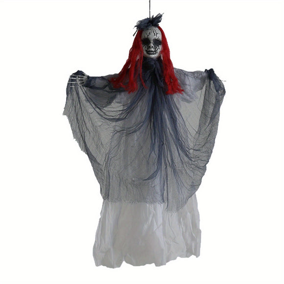 NNETM Halloween Red Haired Ghost Doll Set
