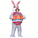NNETM Inflatable Bunny Costume for Easter and Halloween Parties