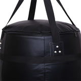 NNETM Muay Thai Hanging Sandbag Faux Leather