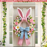 NNETM Easter Bunny Ear Wreath Banner