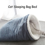 NNETM Soft Plush Cat Sleeping Bag Wrap Sack
