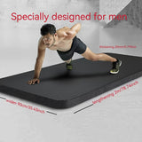 NNETM Extra-Large, Thick Non-Slip Yoga Mat High-Grip 20mm Honeycomb Foam(Black)