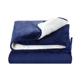 NNETM Heated Electric Throw Blanket - Double-Sided Flannel