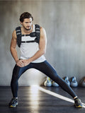 Adjustable 3KG Weighted Running Vest with Reflective Strips