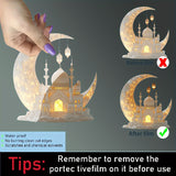 NNETM Traditional Ramadan Mosque Table Decoration Home Decor