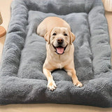 NNETM Extra-Large Plush Dog Sofa Bed with Non-Slip Base