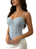 Women's Lace Bustier Cami Top