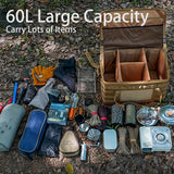 NNETM Camping Storage Bag Organizer with Shoulder Strap