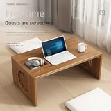 NNETM Folding Bamboo Coffee Table - Tatami-Style