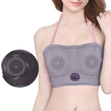 NNETM Relaxing Electric Breast Massager with USB Charging(Silvery Grey)