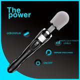 NNETM Deluxe Massage Stick – Professional Handheld Massager(Black + Gray)
