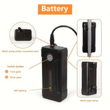 NNETM Portable Electric Shower with Battery