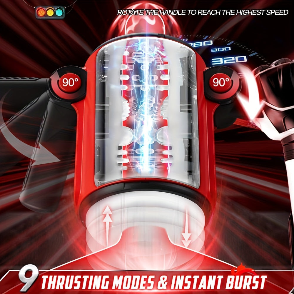 NNETM Fully Automatic Male Masturbator Robot Double Handle Jet Cup w NNE Living NNETM Fully Automatic Male Masturbator Robot Double Handle Jet Cup w NNE Living